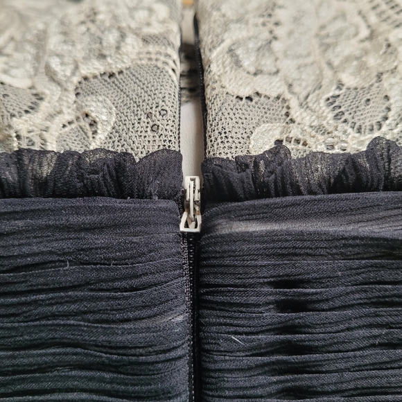 BCBGMaxaria Silk Lace Dress - Picture 5 of 5